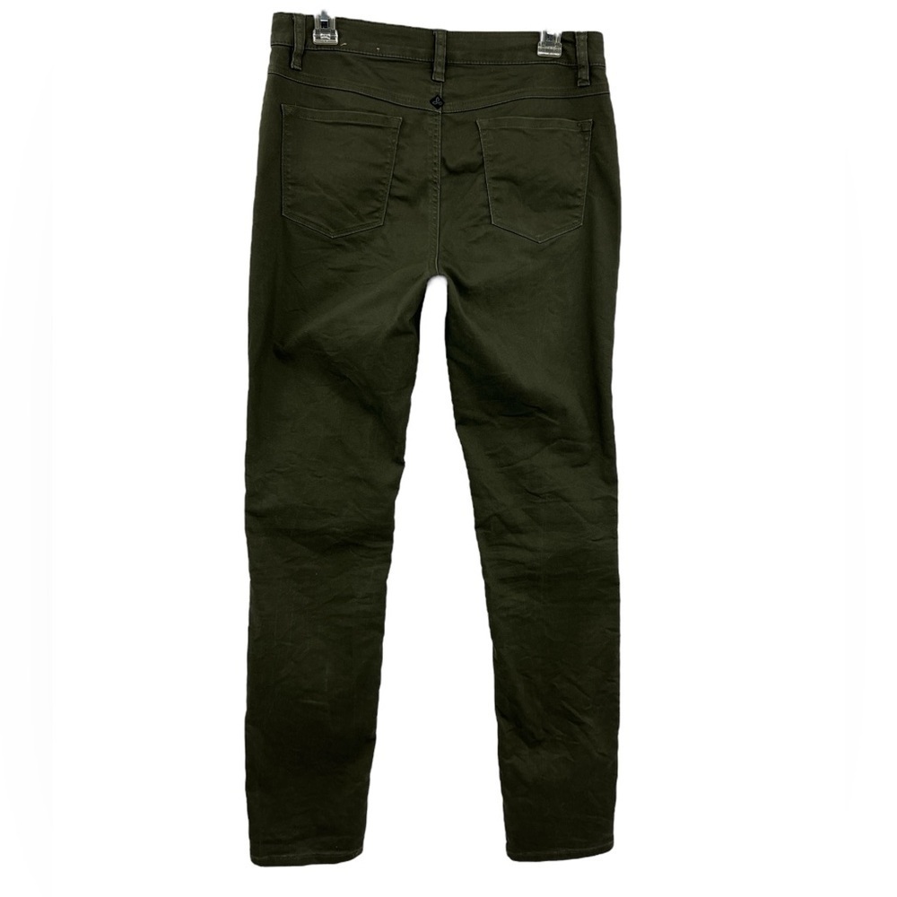 PRANA KARA SLIM FIT ARMY GREEN JEAN SZ 10 New